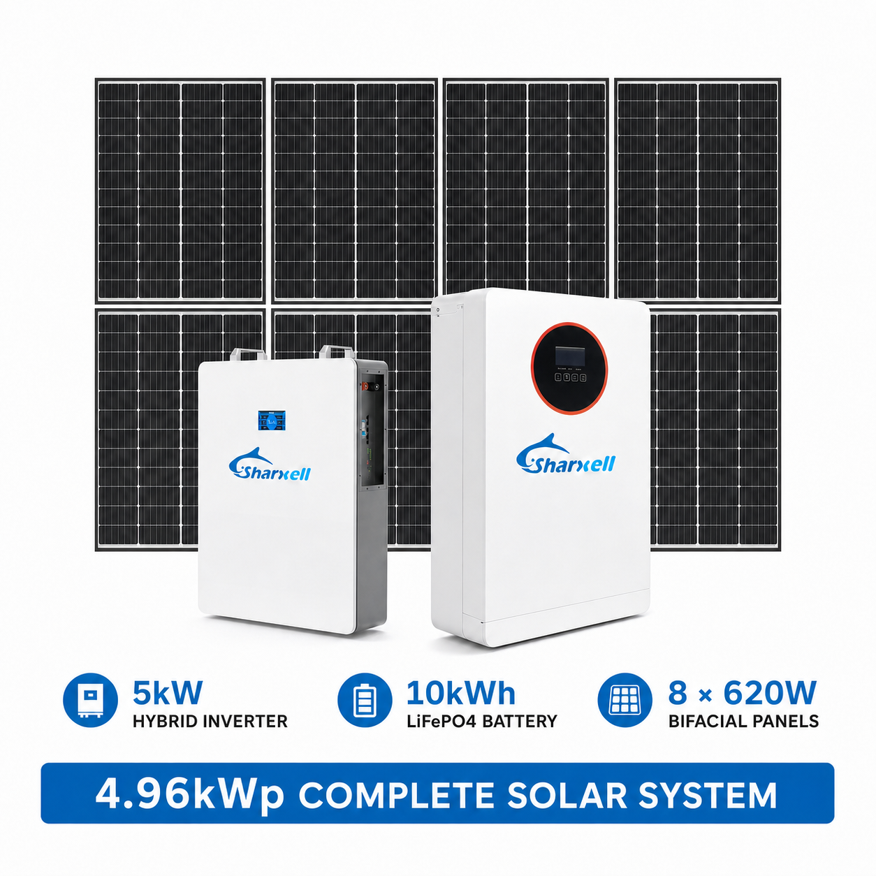 Sharxell 5kW and 10kWh energy storage system